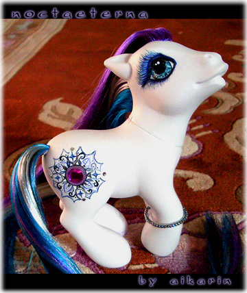 noctaeterna 2004 - dark custom pony